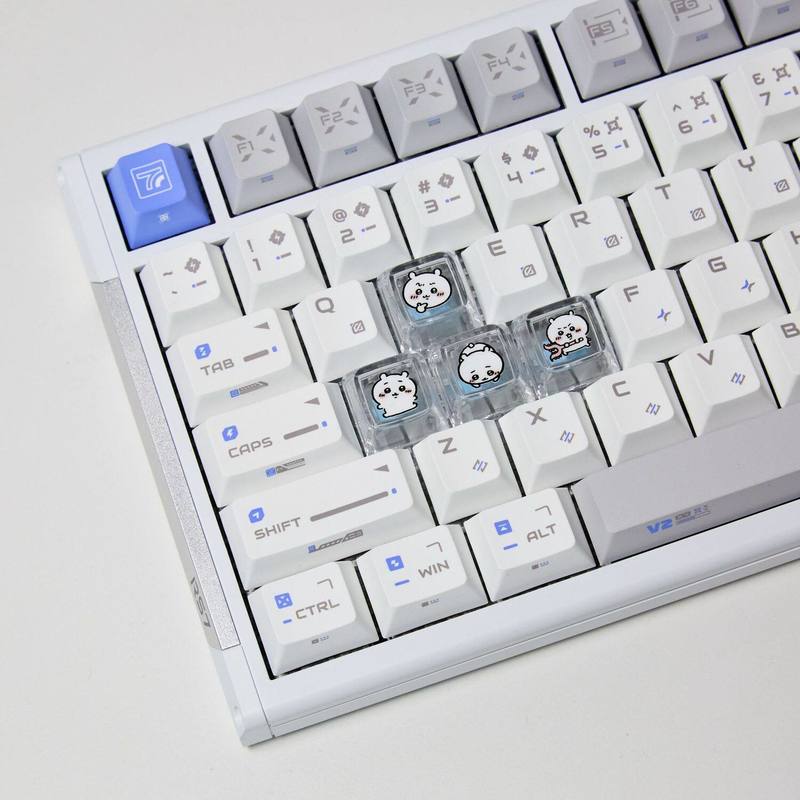 Gaming Keyboard Esports - Chiikawa 4 Pcs Handmade Transparent Pc