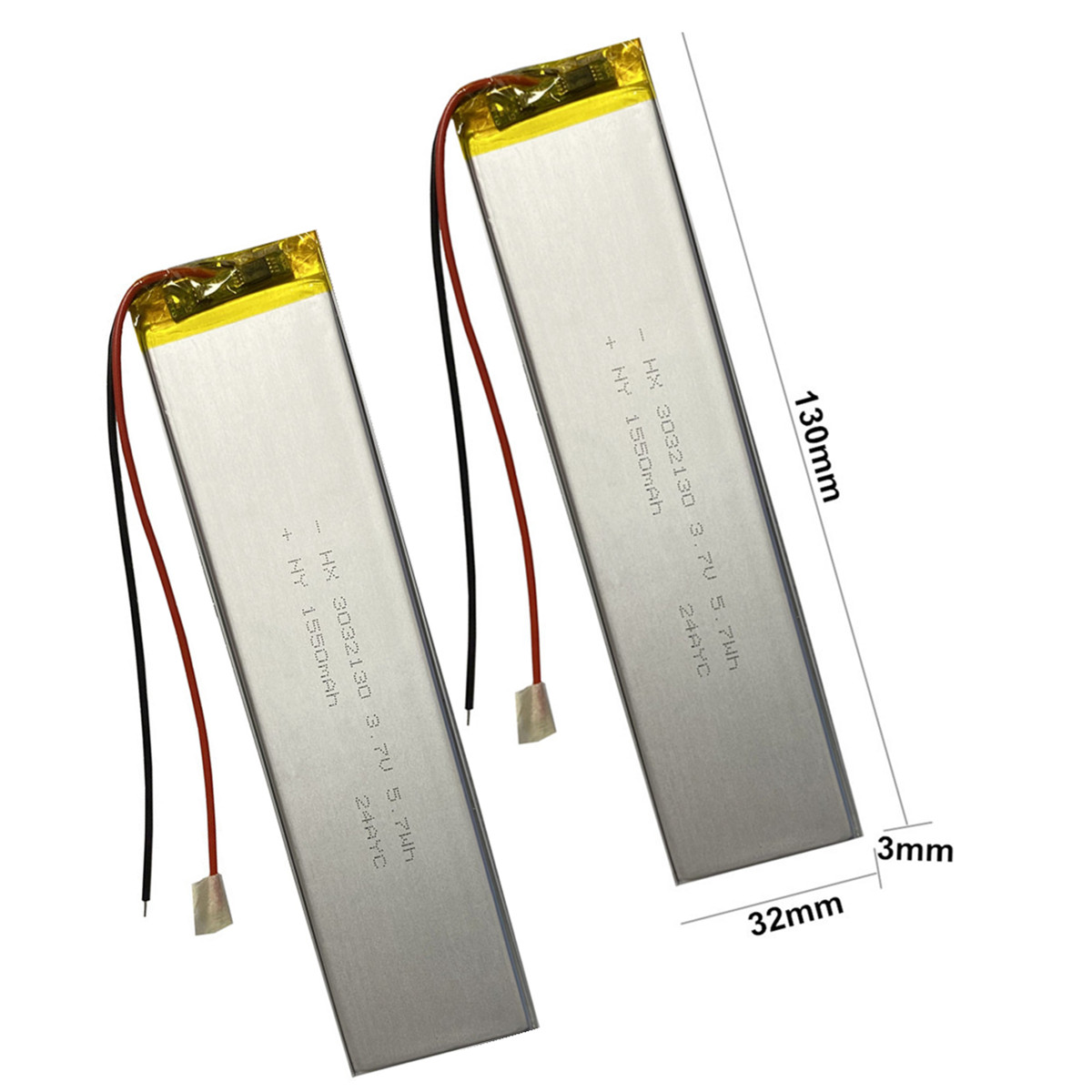 2PCS/Lot 3032130 3.7V 1800mAh  - огляд і ціна Gaming Keyboard Tester