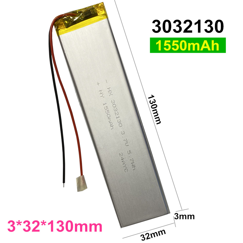 2PCS/Lot 3032130 3.7V 1800mAh  - огляд і ціна Gaming Keyboard Tester