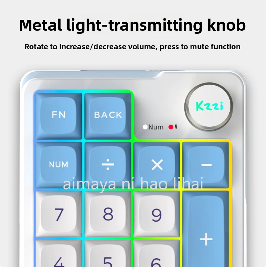 Kzzi K20 Mini Keypad Three Mod - огляд і ціна Gaming Keyboard Esports