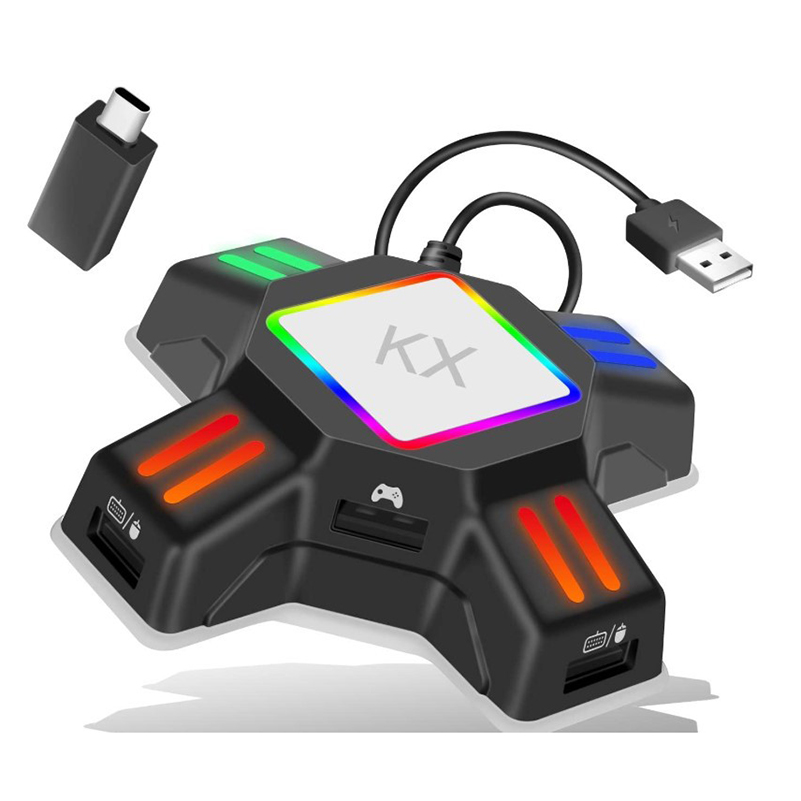 KX Adapter for PS4 Controller  - огляд і ціна Gaming Keyboard And Mouse For Xbox