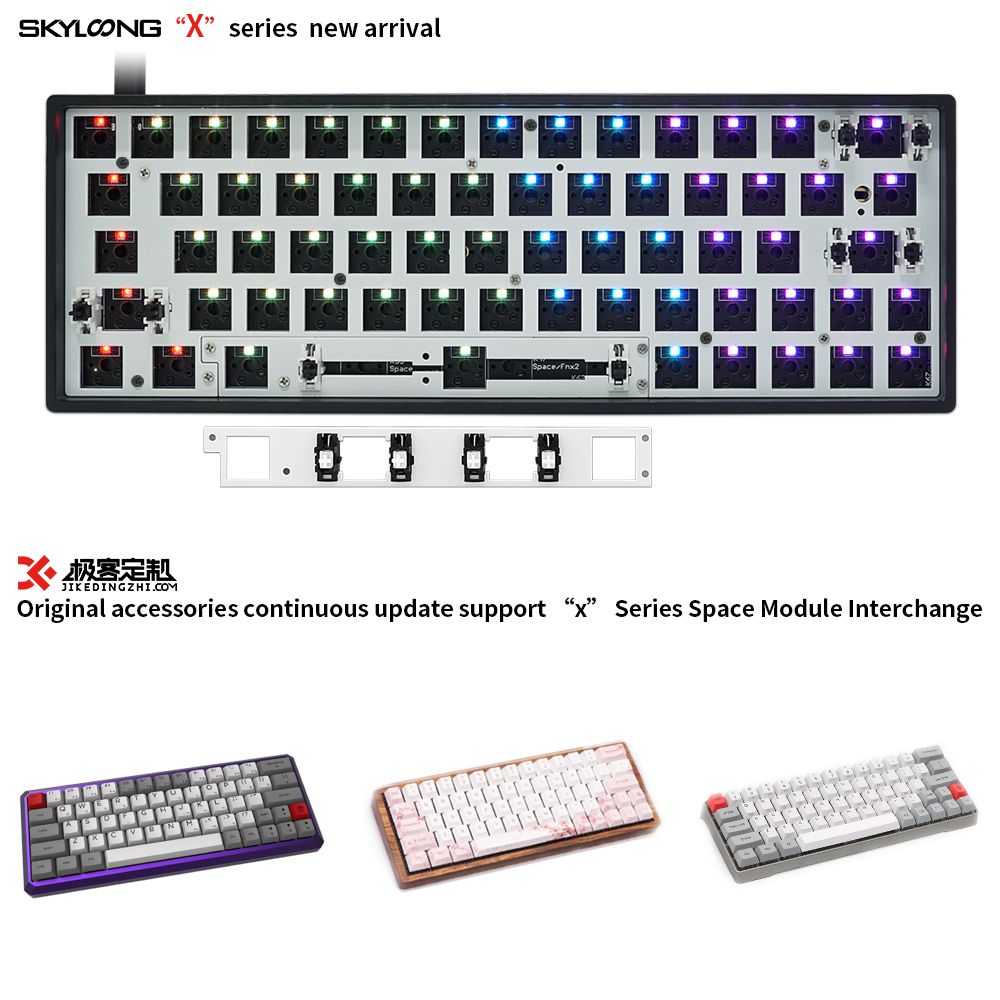 GK64 GK64x GK64xs RGB Hot Swap - огляд і ціна Hot Swap Pcb