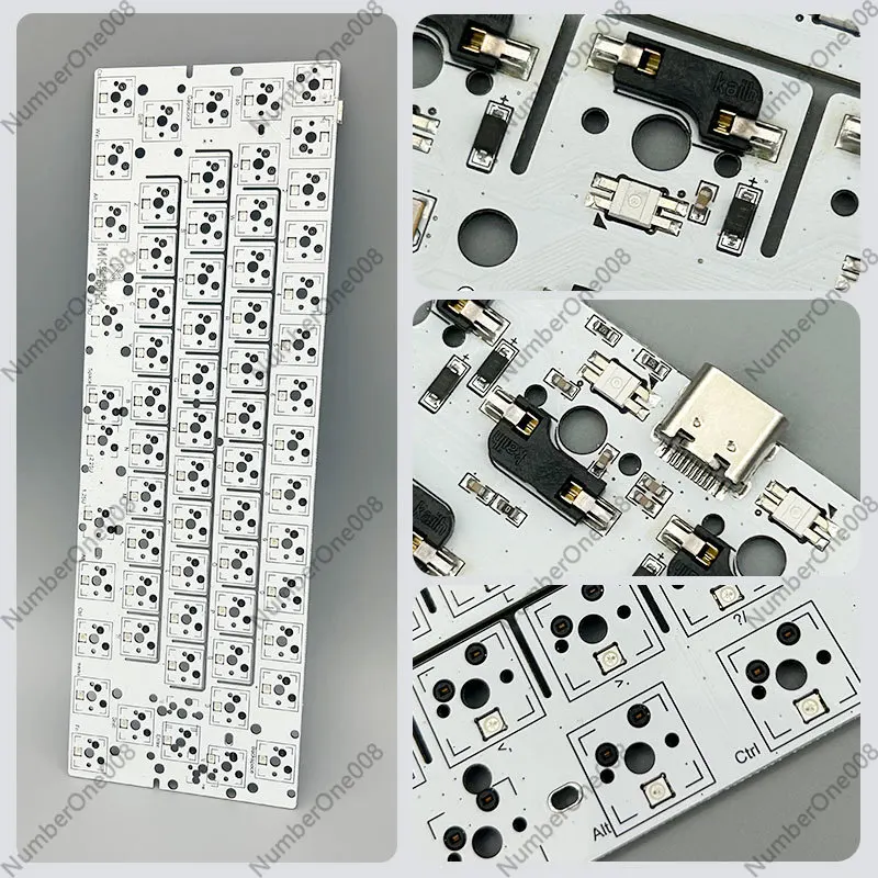 PCB Custom GH60 61 Key Mechani - огляд і ціна Hot Swap Pcb