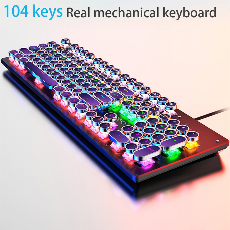 Retro Punk Mechanical Keyboard - огляд і ціна Gaming Keyboard And Mouse For Xbox
