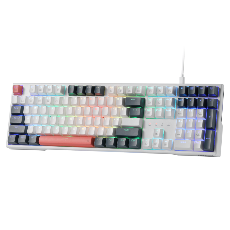 Redragon K668 RGB Gaming Keybo - огляд і ціна Gaming Keyboard Thocky