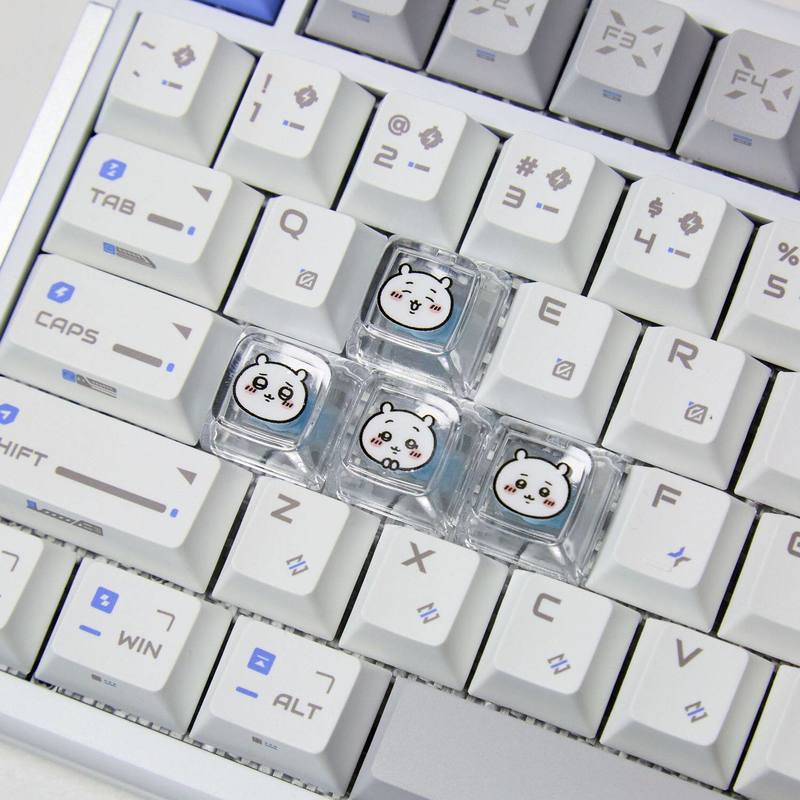 Chiikawa 4 Pcs Handmade Transp - огляд і ціна Gaming Keyboard Esports