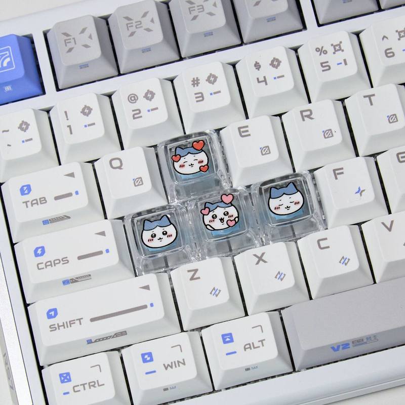 Chiikawa 4 Pcs Handmade Transp - огляд і ціна Gaming Keyboard Esports